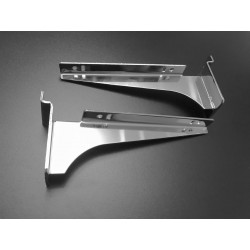 Тримач полиці в економічній панелі хромована пластина зліва і справа ціна за штуку.